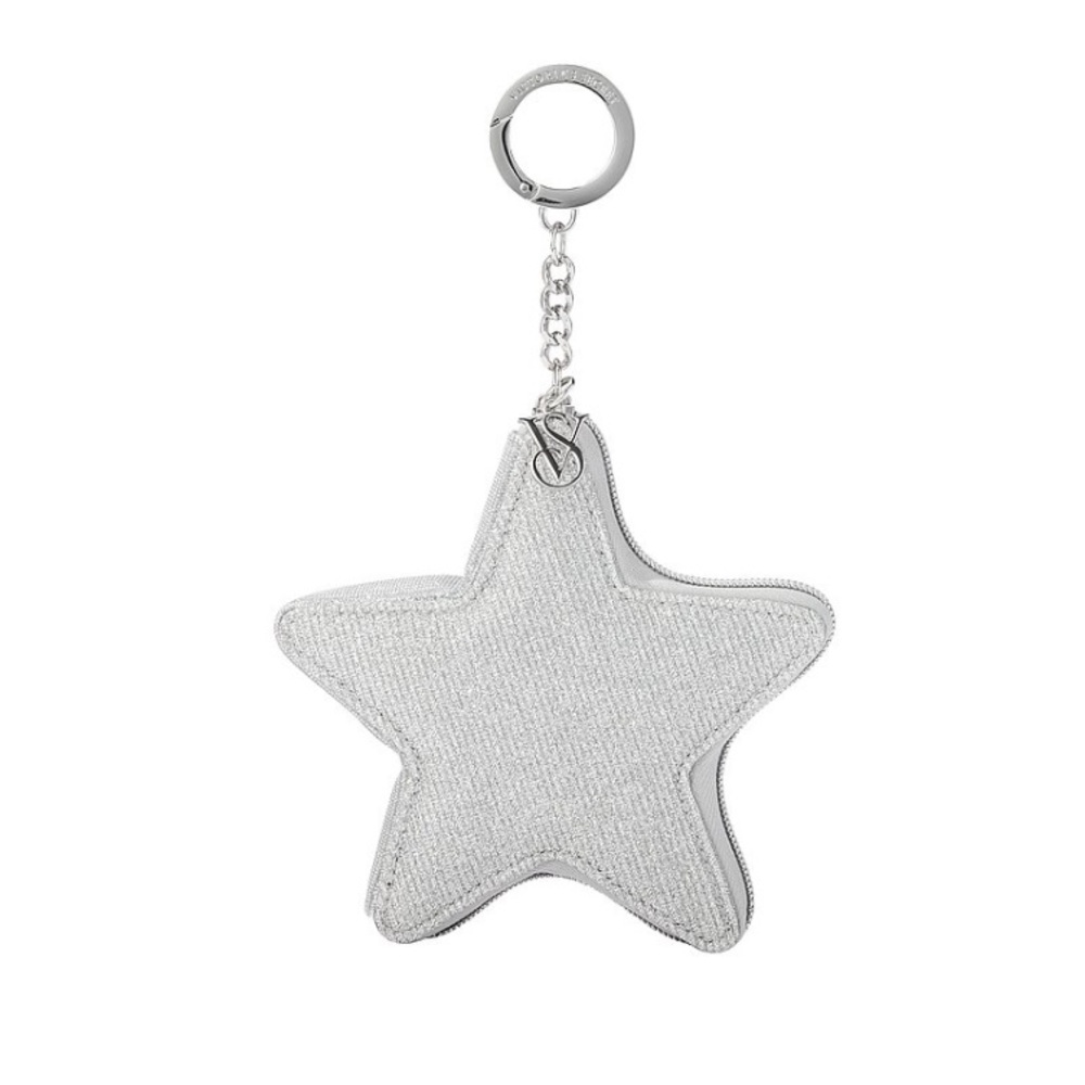 Victoria's Secret Star Pouch Keychain, NWT